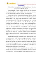 phan tich khoc duong khue de cho thay day la khoanh khac tinh ban quan tu 