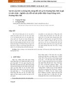 Vai trò của tính vị chủng tiêu dùng đối với uy tín thương hiệu việt và giá trị cảm nhận nghiên cứu đối với sản phẩm điện thoại thông minh thương hiệu việt 