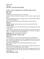 Giáo án hoạt động trải nghiệm 6 sách kết nối tri thức với cuộc sống (35 tuần) 