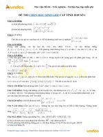 30 de thi hoc sinh gioi lop 11 mon toan 