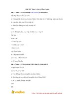 giai sbt toan 11 bai 4 cap so nhan 