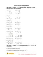 giai bai tap toan 11 bai 2 day so 