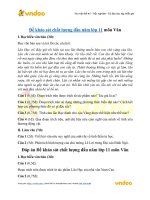 de thi khao sat chat luong dau nam lop 11 mon van de 6 