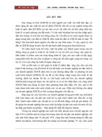 Luận văn hoàn thiện kế toán nguyên vật liệu công cụ dụng cụ tại công ty cổ phần xây dựng số 4 thăng long 