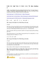 giai bai tap toan 11 on tap chuong 2 to hop xac suat 