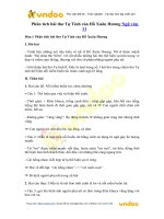 phan tich bai tho tu tinh cua ho xuan huong 