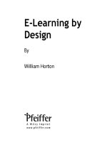 Ebook E-Learning by design: Part 1