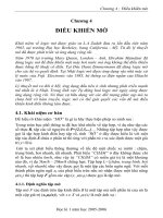 Chương 4  điều khiển mờ 