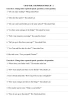 CHUYEN DE 3   REPORTED SPEECH   2 