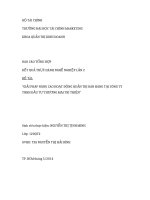 GIẢI PHÁP NÂNG CAO HOẠT ĐỘNG QUẢN TRỊ bán HÀNG tại CÔNG TY TNHH đầu tư THƯƠNG mại TRÍ THIỆN 
