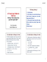 Đại cương về các quá trình truyền nhiệt 