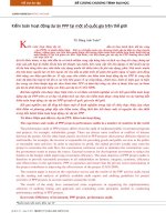 Kiểm toán hoạt động dự án PPP tại một số quốc gia trên thế giới 