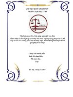 Một số vấn đề pháp lý và thực tiễn thực hiện áp dụng pháp luật về thế chấp tài sản  từ những phân tích đã thực hiện, chỉ ra những điểm hạn chế và giải pháp hoàn thiện