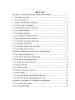 (Đồ án tốt nghiệp ngành Công nghệ kỹ thuật công trình xây dựng) Thiết kế chung cư The Aces Building