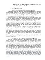 Đề cương pháp luật hôn nhân gia đinh 2022