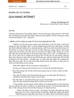 Nghiên cứu thị trường qua mạng internet 