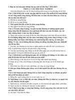 ĐÁP án ATGT lớp 3 đáp án an toàn giao thông cho nụ cười trẻ thơ lớp 3 2022 2023 