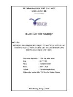 Báo cáo tốt nghiệp mở rộng hoạt động huy động tiền gửi tại ngân hàng TMCP á châu   PGD lái thiêu 