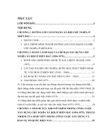 Tiểu luận lịch sử đảng thành tựu, khuyết điểm trong công cuộc xây dựng chủ nghĩa xã hội ở miền bắc (1954 1975) 