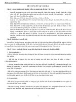 ĐỀ CƯƠNG luật đất đai môi trường