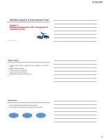 Chapter 3   demand management, order management and customer service