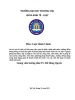 Vai trò của tổ chức xã hội trong việc quản lý hành chính nhà nước; những điểm tưởng đồng và khác biệt giữa vi phạm pháp luật hành chính với các loại vi phạm pháp luật khác