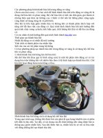 Các phương pháp hình thành hòa khí trong động cơ xăng 