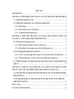 Phép biện chứng về mối liên hệ phổ biến và vận dụng phân tích mối liên hệ giữa xây dựng nền kinh tế độc lập tự chủ với chủ động hội nhập kinh tế quốc tế 