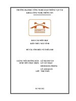 Tiểu luận tìm hiểu về ổ đĩa SSD 