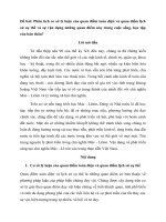 Phân tích cơ sở lý luận của quan điểm toàn diện và quan điểm lịch sử cụ thể và sự vận dụng những quan điểm này trong cuộc sống, học tập của bản thân