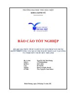 Báo cáo tốt nghiệp xây dựng hoàn thiện công tác quản trị nguồn nhân lực tại công ty TNHH MTV TM DV đức trí linh 