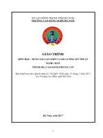 GIÁO TRÌNH MÔN HỌC DUNG SAI LẮP GHÉP VÀ ĐO LƯỜNG KỸ THUẬT NGHỀ HÀN TRÌNH ĐỘ CAO ĐẲNG