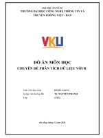 ĐỒ án môn học CHUYÊN đề PHÂN TÍCH dữ LIỆU với r 