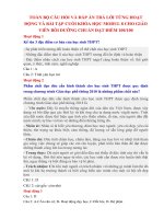 Toàn bộ đáp án câu hỏi tương tác, bài tập hết mục và bài tập cuối khóa modul 8 bồi dưỡng giáo viên tập huấn ETEP