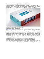 Pin lithium ion trên xe điện – liệu bạn đã biết hết về nó 