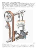 Tìm hiểu về cách bố trí trục cam SOHC và DOHC 