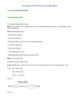 Các dạng toán có lời văn lớp 2 từ cơ bản đến nâng cao 