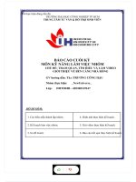 MÔN kỹ NĂNG làm VIỆC NHÓM CHỦ đề THAM QUAN, tìm HIỂU và làm VIDEO GIỚI THIỆU về bến CẢNG NHÀ RỒNG 