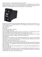 Làm thế nào khi các công tắc điều khiển trên xe hơi bị ẩm 