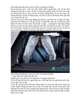 Nếu không thắt dây đai an toàn, túi khí có bung hay không 