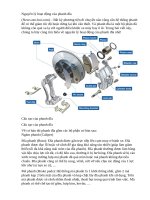 Nguyên lý hoạt động của phanh đĩa 