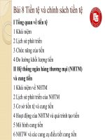 kinh te vi mo pham xuan truong 8 slide tien te va chinh sach tien te   cuuduongthancong com 