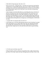 Chẩn đoán hư hỏng mạng giao tiếp trên xe ô tô 