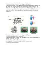 Cấu tạo, phân loại và nguyên lý hoạt động của bộ đồng tốc 