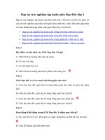 dap an trac nghiem tap huan mon dao duc lop 3 kntt 