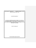 Luận văn thạc sĩ ứng dụng mô hình SWMM nghiên cứu đề xuất giải pháp thoát nước khu vực trung tâm TP sóc trăng theo quy hoạch đến năm 2030 và tầm nhìn đến năm 2050 