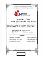 MÔN kỹ NĂNG làm VIỆC NHÓM CHỦ đề đến CHÙA kỳ QUANG LÀNG SOS CHĂM sóc, VUI CHƠI với TRẺ EM KHUYẾT tật và dọn vệ SINH 