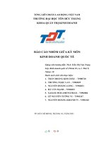 QUÁ TRÌNH HÌNH THÀNH hệ THỐNG THƯƠNG mại THẾ GIỚI HIỆN NAY  TƯƠNG LAI của WHO các vấn đề CHƯA được GIẢI QUYẾT và VÒNG DOHA 