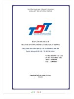 BÁO cáo THU HOẠCH THAM QUAN  công trình sửa chữa định kỳ cầu gò dưa km1715+396 tuyến đường sắt hà nội – TP hồ chí minh 