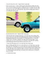 4 loại mùi cháy trên xe hơi – nguyên nhân và giải pháp 